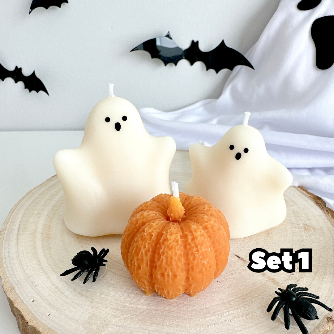 Halloween Candles | Ghost Candles