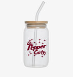 Dr. Pepper Girly Beer Can Glass