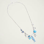 Mediterranean Coastal Charm Station Necklace