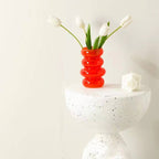 Glass Bubble Floral Vase