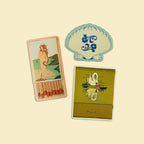 Vintage Floral Seashell Sticker