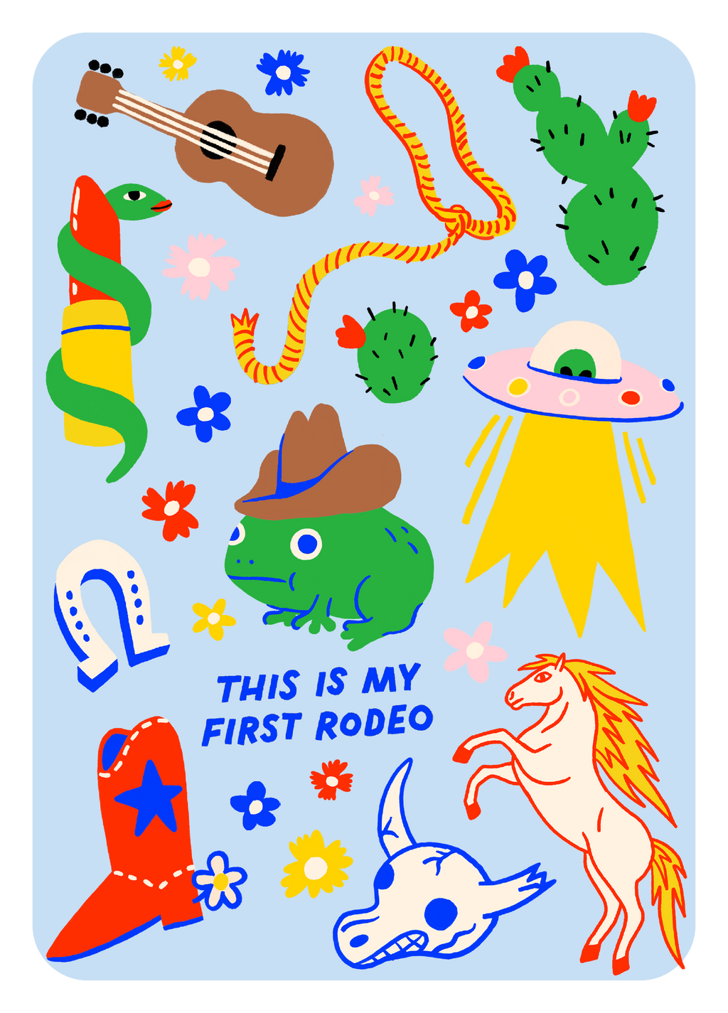 First Rodeo Iron On Sheet Set