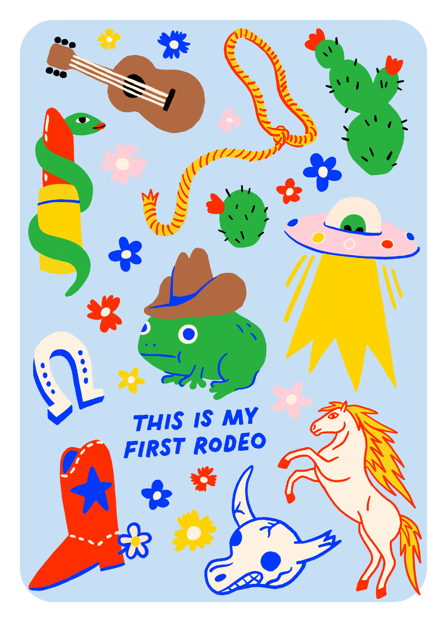 First Rodeo Iron On Sheet Set