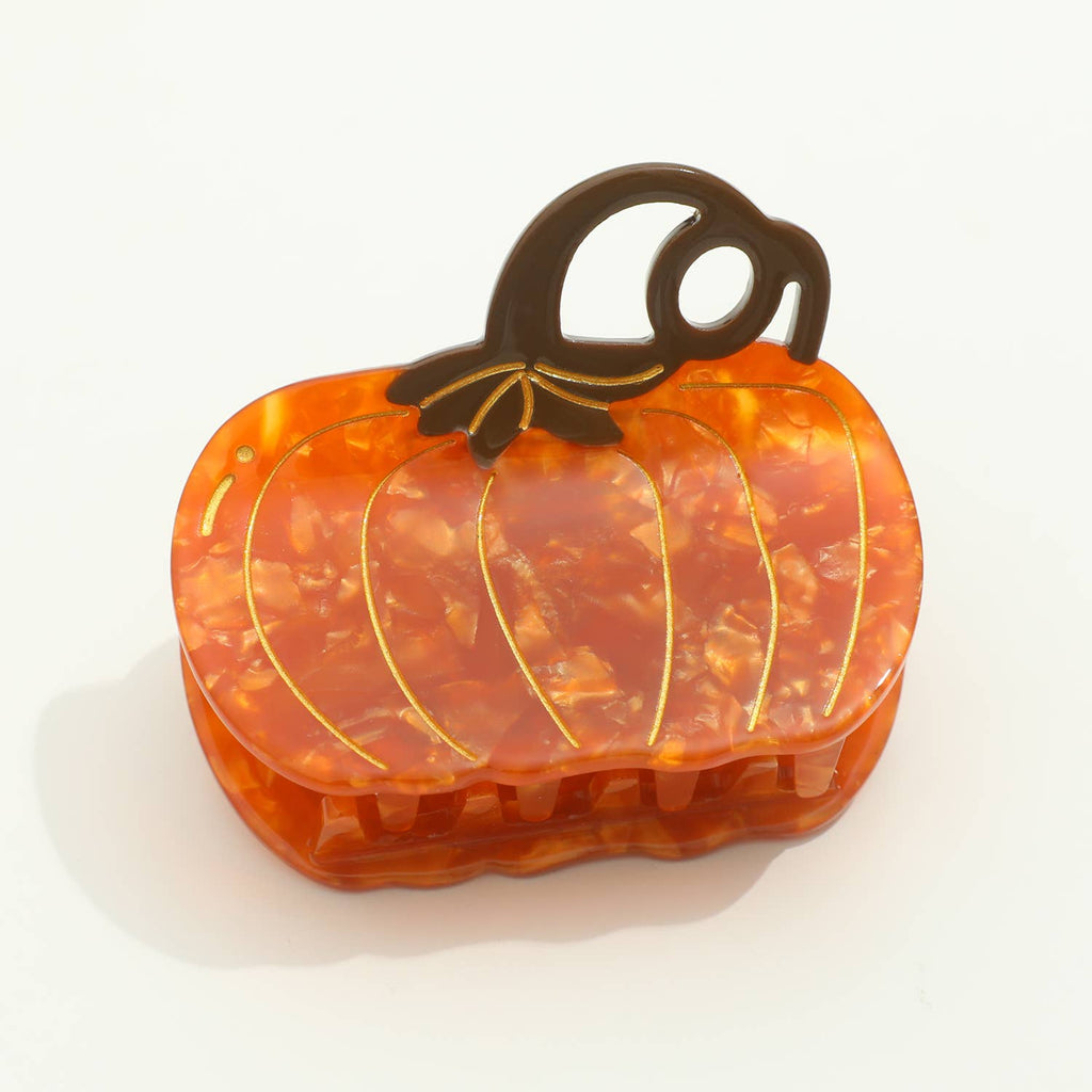 Harvest Pumpkin Claw Clip