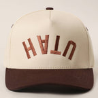 Custom Two-Tone Trucker Embroidered Hat - UPSIDE DOWN STATE