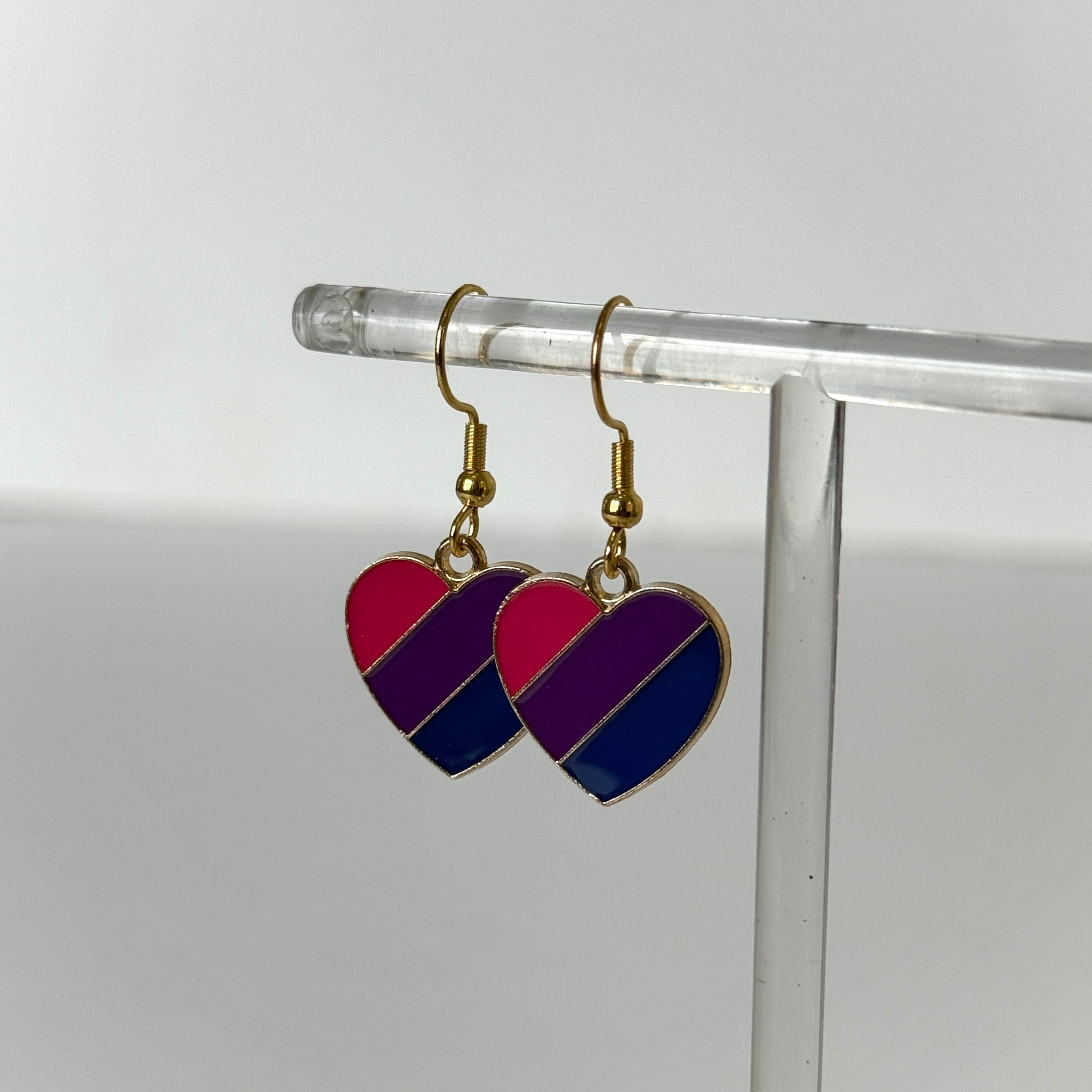 Heart Flag Pride Earrings