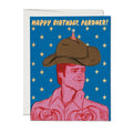 Birthday Pardner Birthday Greeting Card