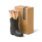 Cowboy Boot Matchstick Holder