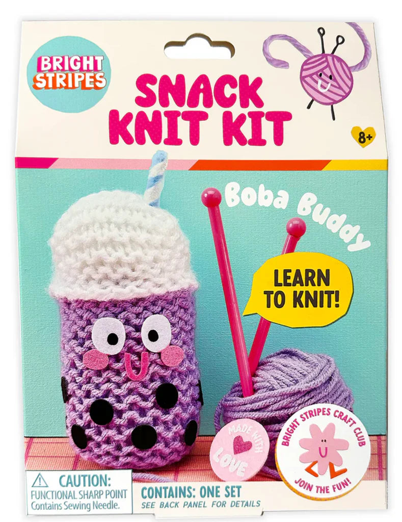 Snack Knit Kit - Boba Buddy