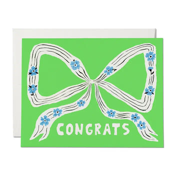 Perfect Bow Congrats greeting card