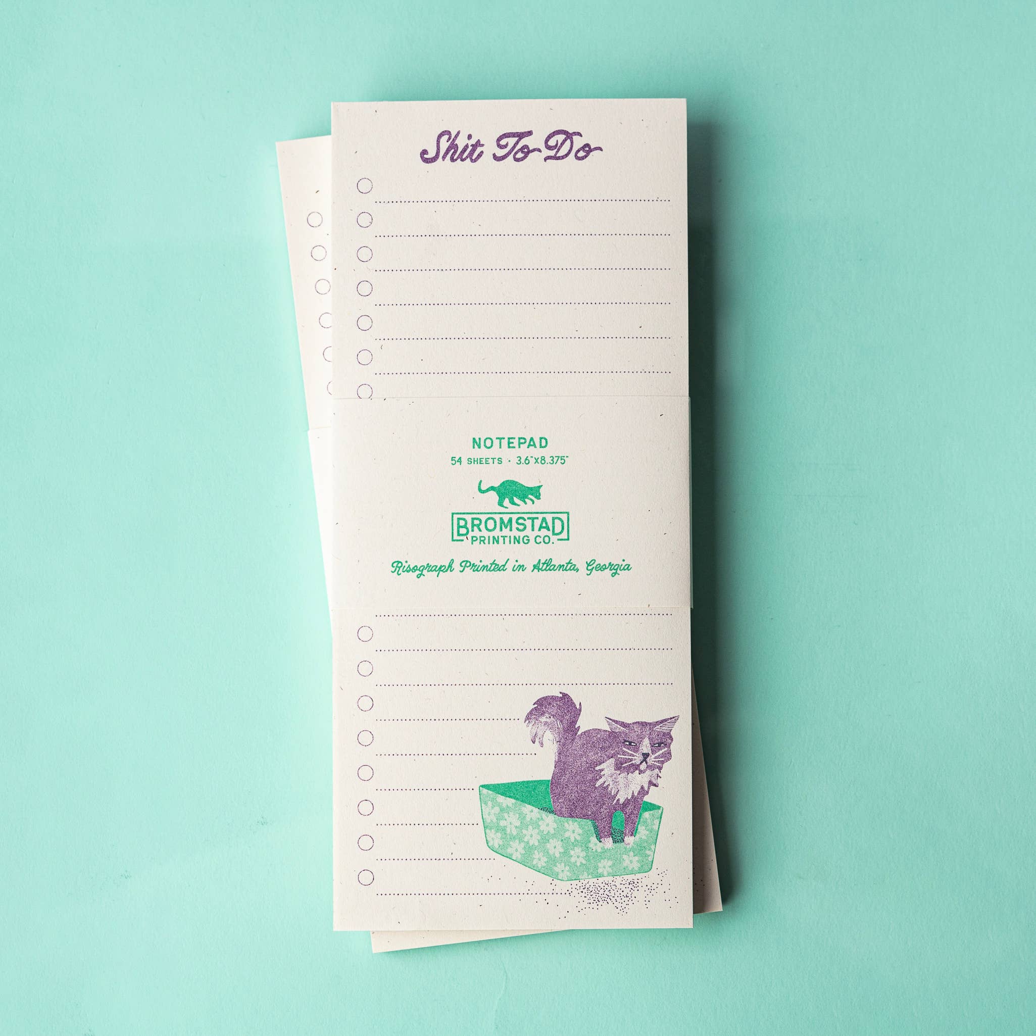 Shit To Do - Risograph Notepad