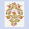 Tulip Anniversary Card