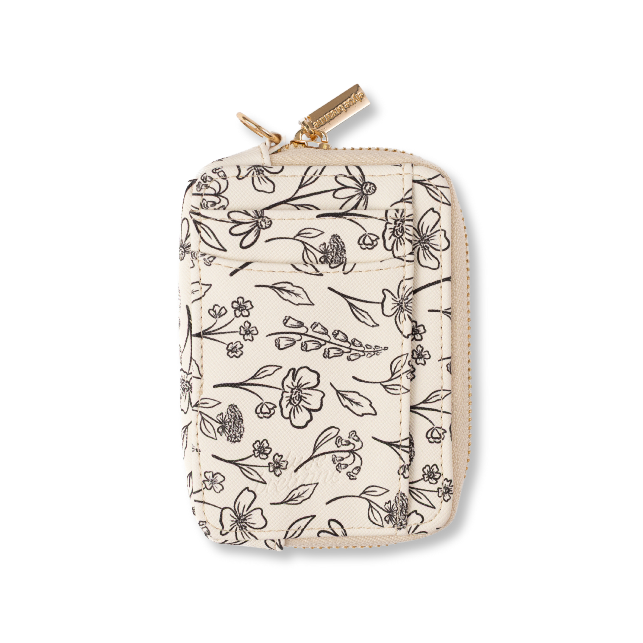 Floral Zip Wallet