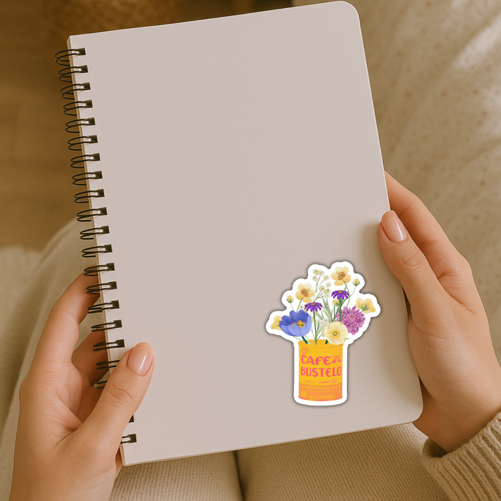 Cafe Bustelo Sticker – Trendy Vinyl Decal for Coffee Lovers