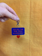 Kiss All The Time Harry Styles Keychain Bag Charm