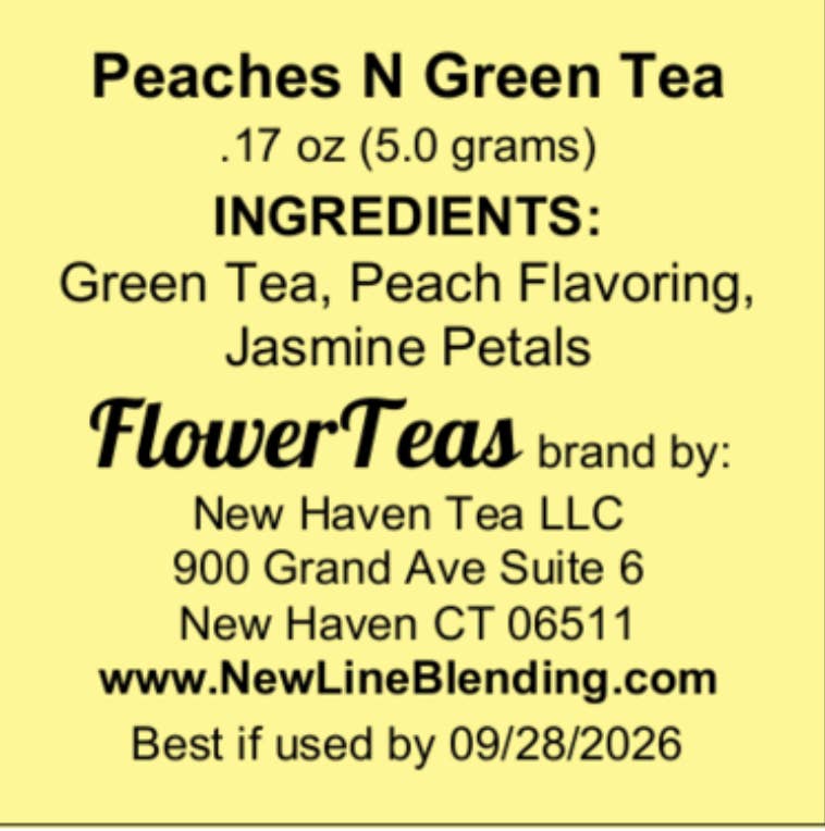 Loose Leaf Tea and Matcha in Test Tube