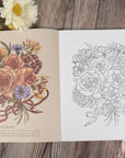 Floriography Coloring Book