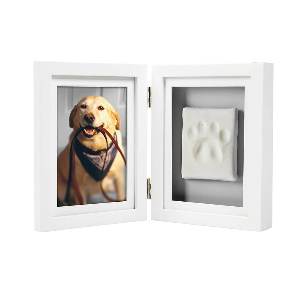 Pawprints Keepsake Photo Frame & Clay Impression Kit