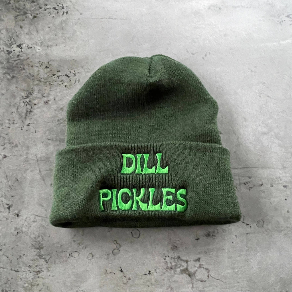 "Dill Pickles" Knit Beanie