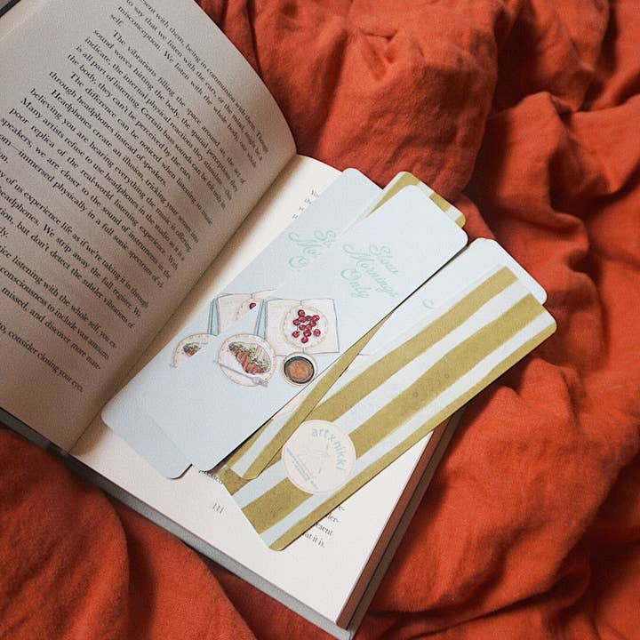 Slow Mornings Only Bookmark