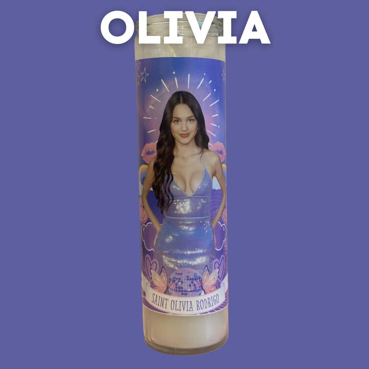Olivia Rodrigo Prayer Candle