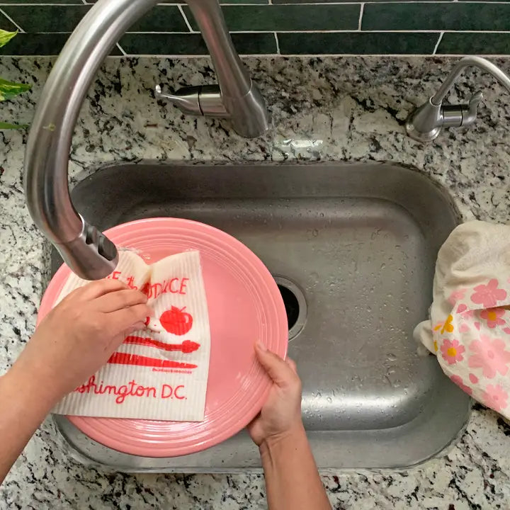 Dc Flag Sponge Cloth