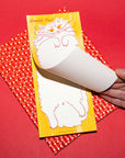 Scratch Pad Cat - Risograph Notepad