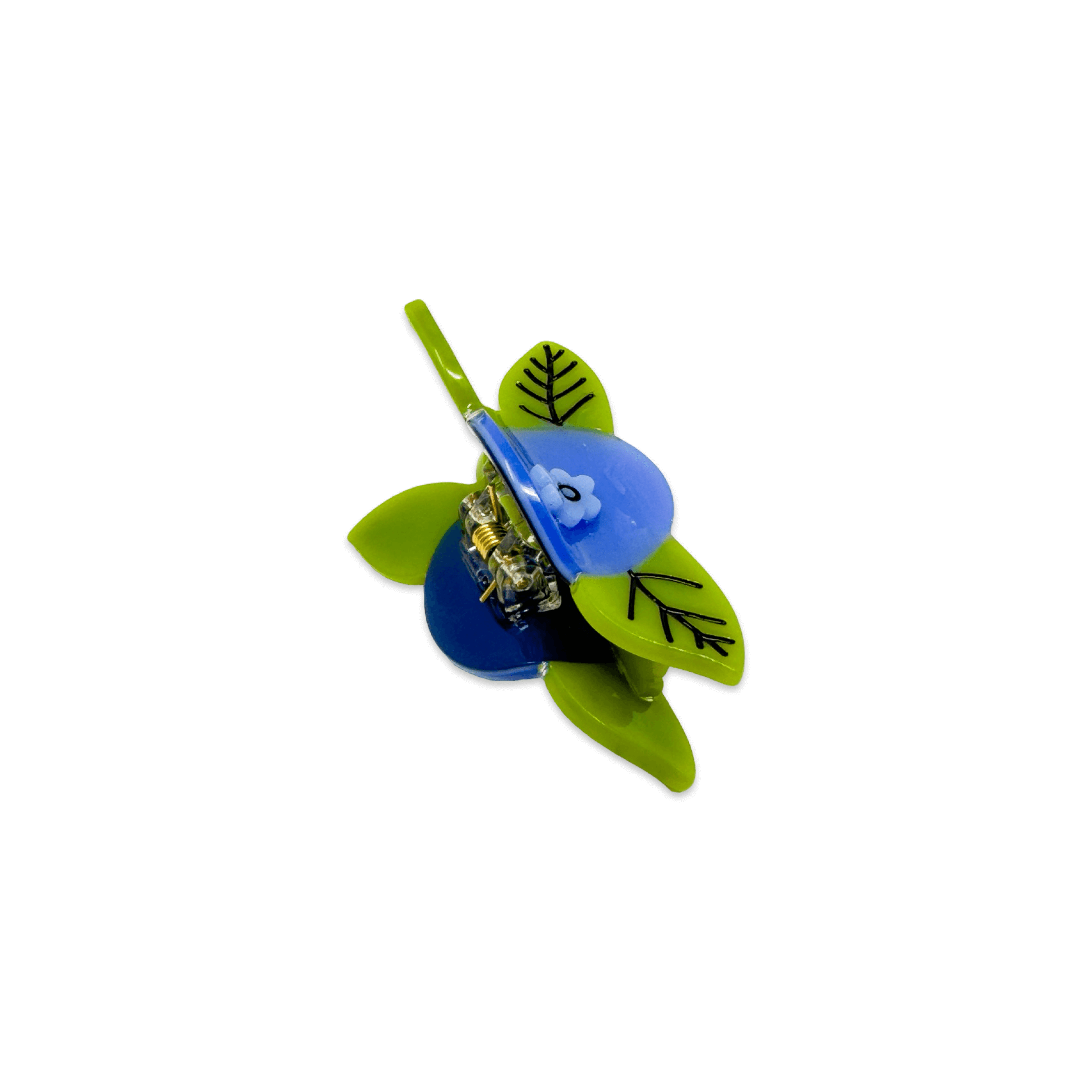 Mini Blueberry Hair Claw Clip