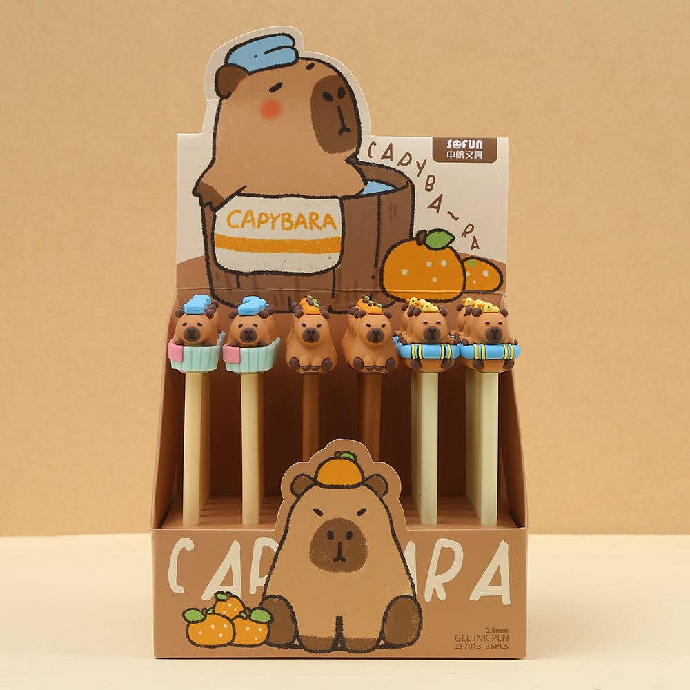 Capybara Gel Pen