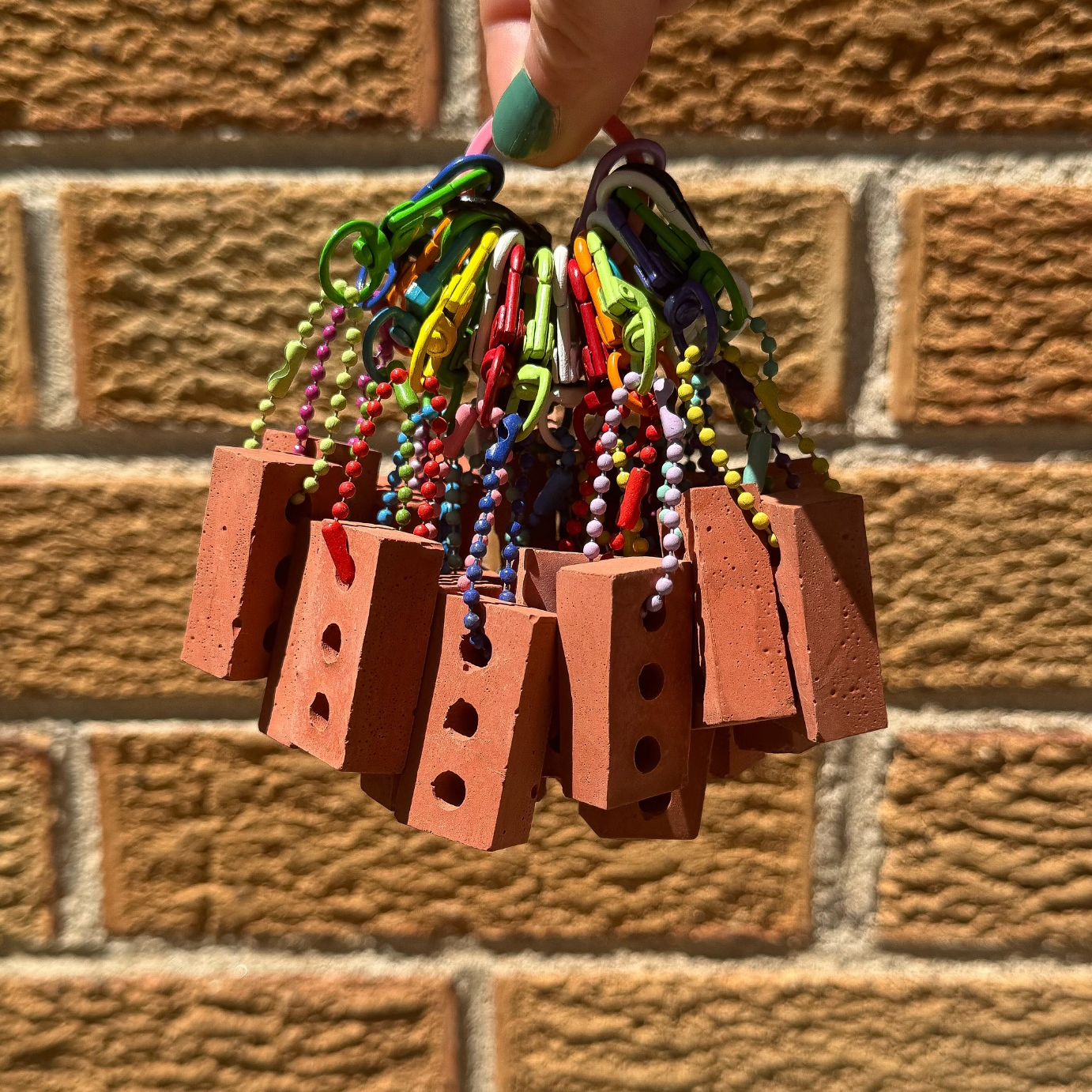 "Pride is a Protest" Keychain