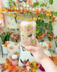 16oz Colorful Halloween Glass
