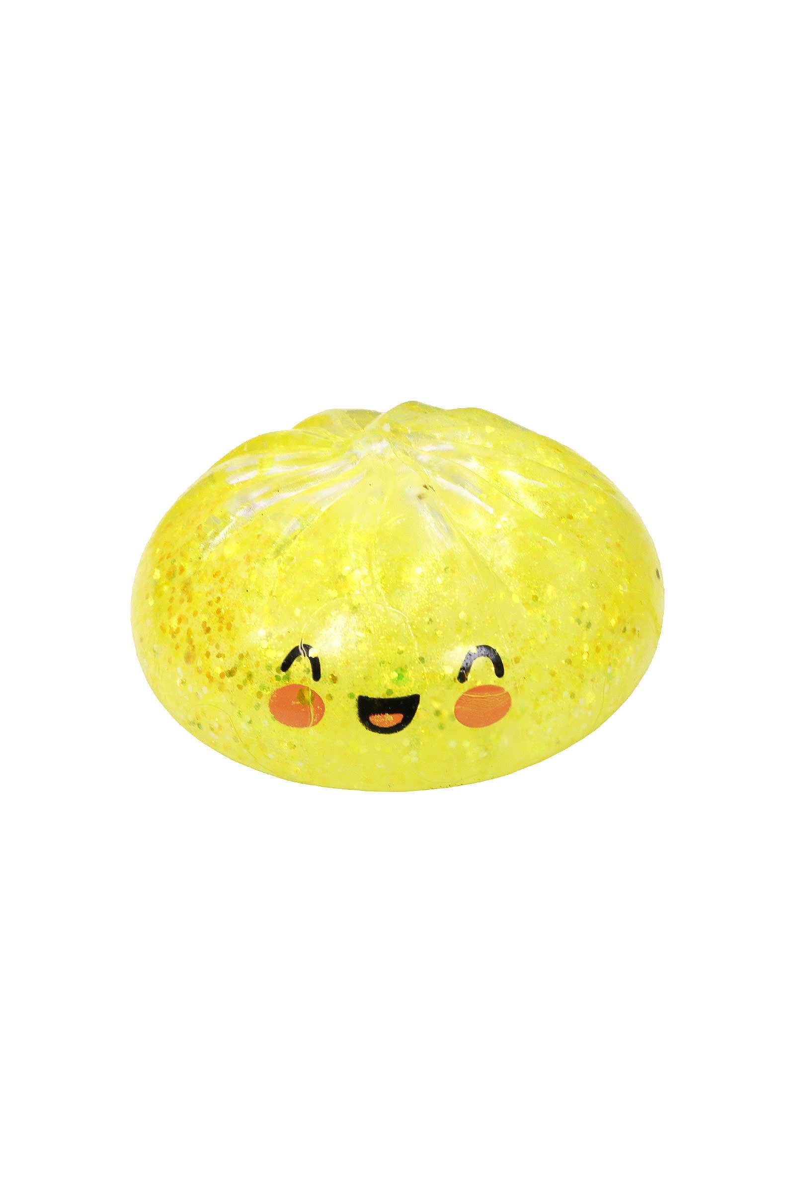 Iridescent Glitter Maltose Putty Bao Bun Dumpling Squishy