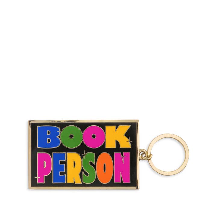 Book Person Keychain