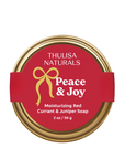 Christmas Shea Butter Gift Soap | Red Currant + Juniper