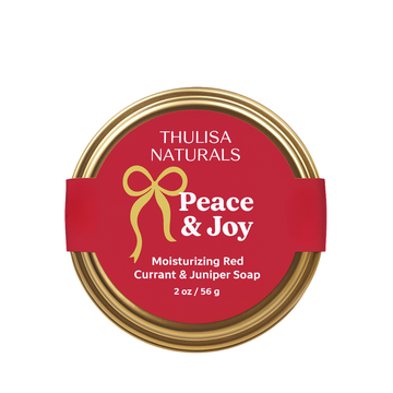 Christmas Shea Butter Gift Soap | Red Currant + Juniper