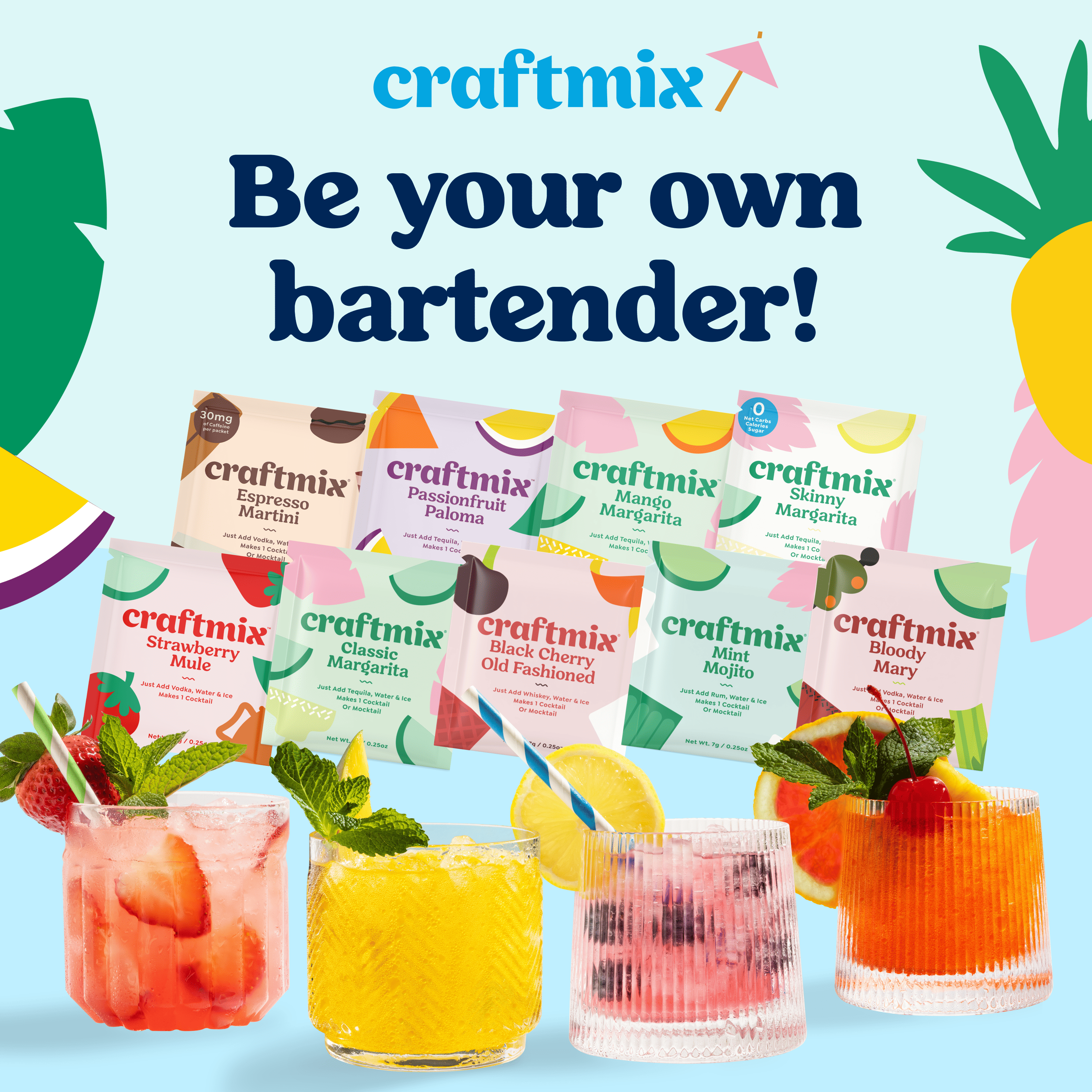Mango Margarita Mixer - Single Packets / Caddy Refills
