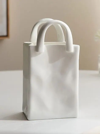 Bag-Shaped Vase