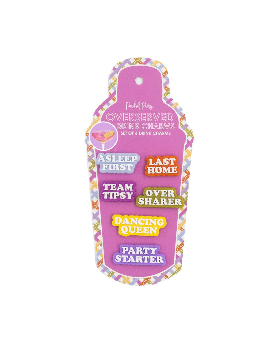 Overserved Drink Charm & Marker Set
