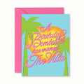 Birthday Bombshell Love Island Card