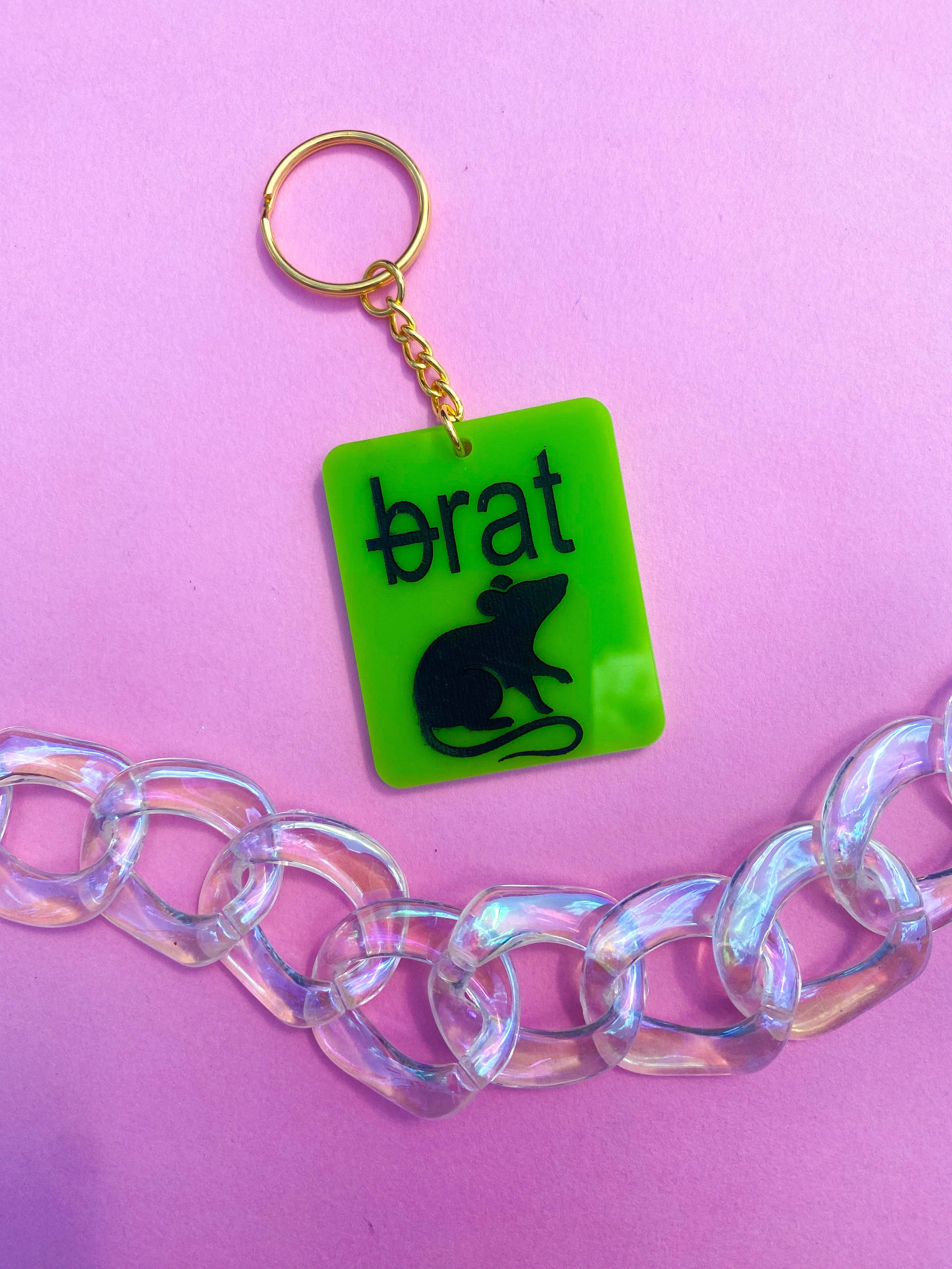 (B)rat keychain