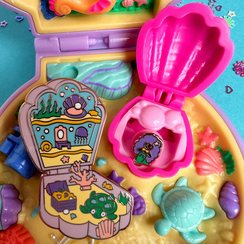 Mermaid Pocket Enamel Pin Set