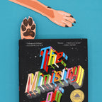 Dog Paw Bookmark (it's die cut!)