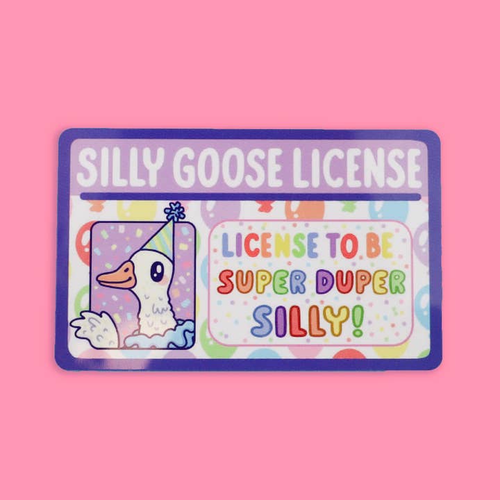 Silly Goose Fake Drivers License