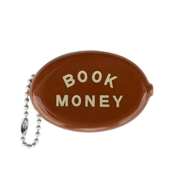 Brown Book Money Coin Pouch