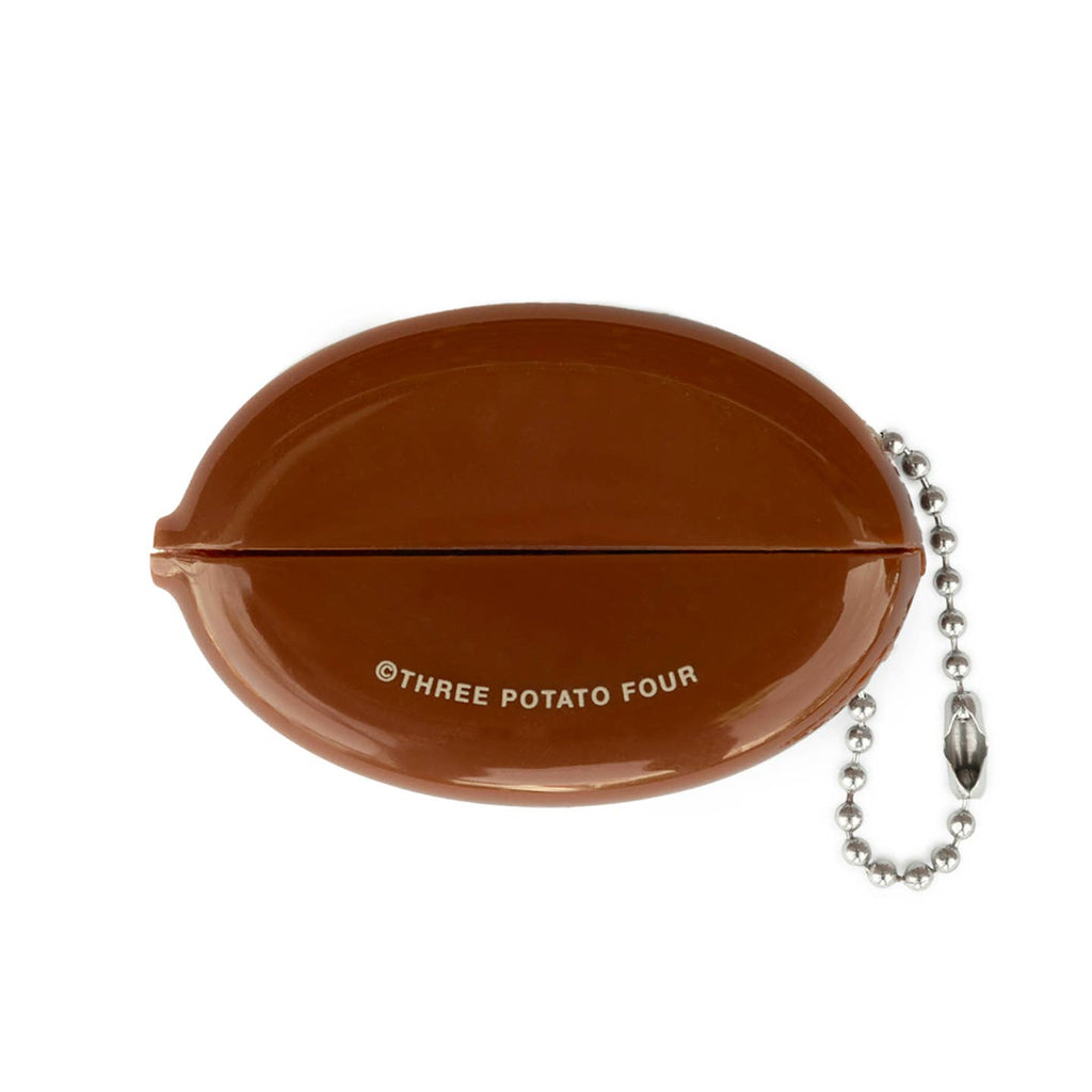 Brown Book Money Coin Pouch