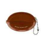 Brown Book Money Coin Pouch
