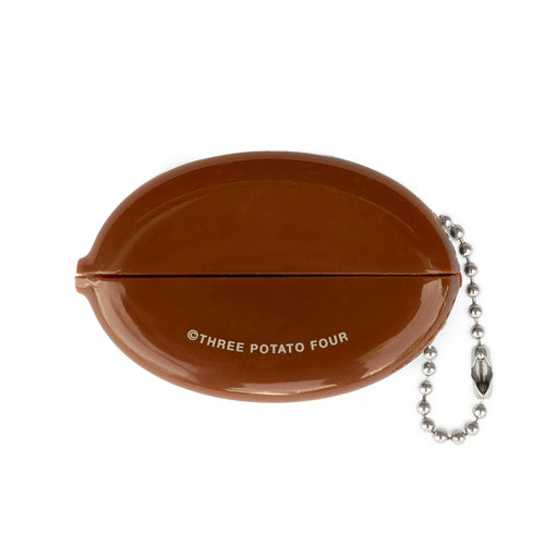 Brown Book Money Coin Pouch