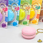 Best-Selling Macaron Clicker Keychain–Viral Fidget Bag Charm