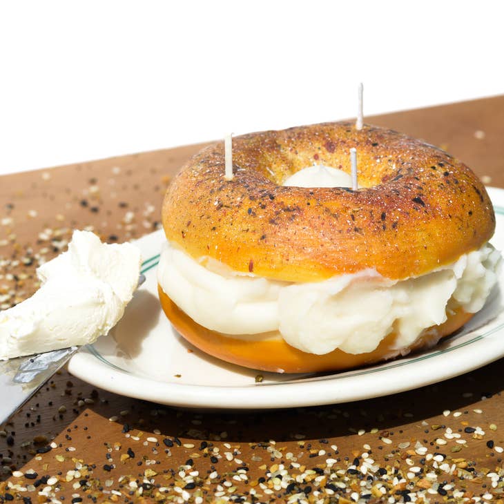 Everything Bagel Candle