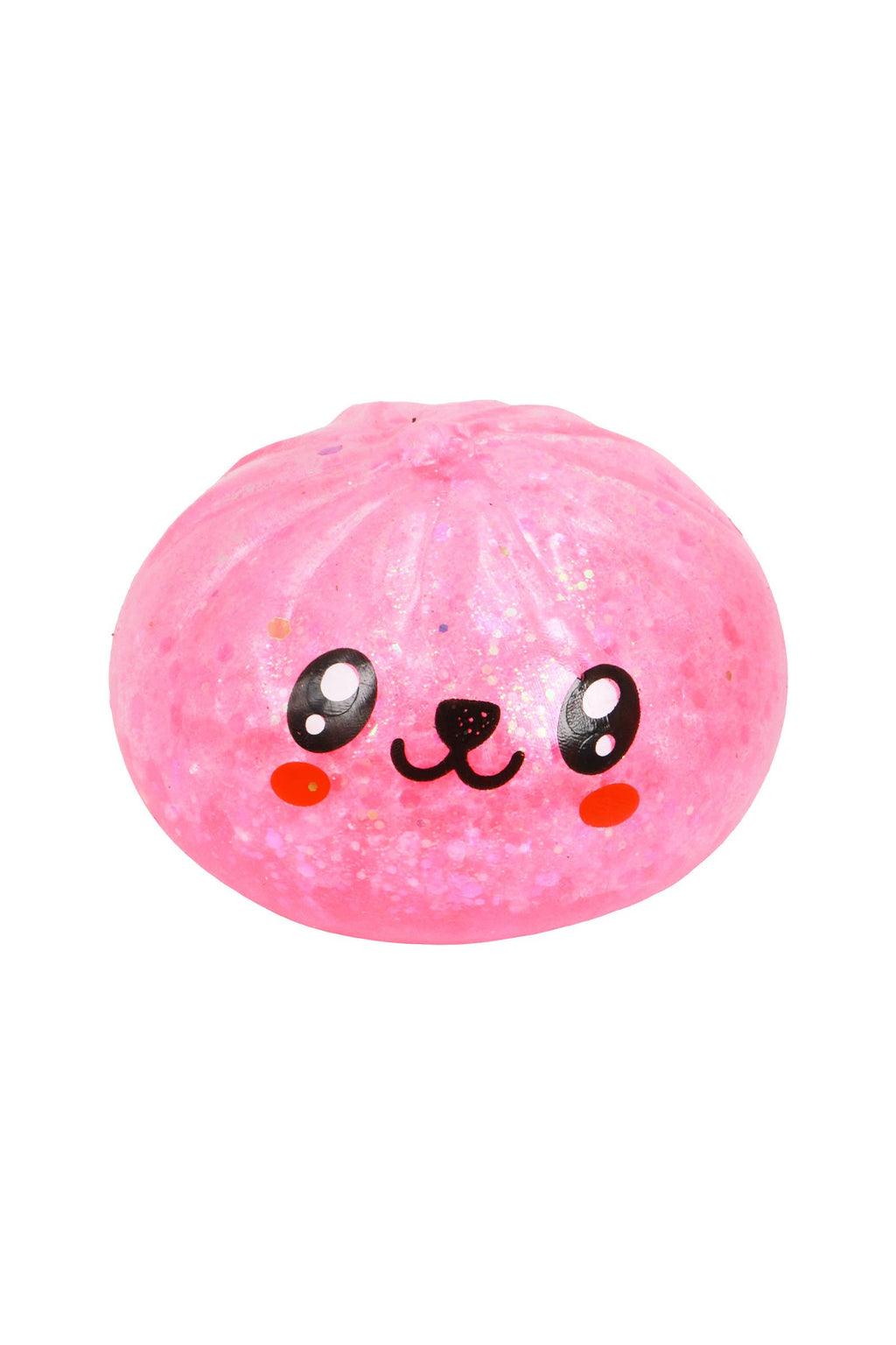 Glittery Bao Bun Dumpling Water Bead Filled Squishy - 12 Pcs